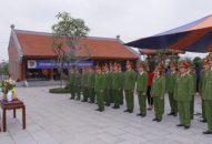 Trại tạm giam – CATP: Dâng hương, báo công tại Nhà tưởng niệm đồng chí Nguyễn Đức Cảnh