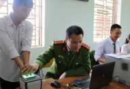 Cấp thẻ Căn cước công dân cho 60 em học sinh Trường THPT Nguyễn Đức Cảnh (Kiến Thụy)