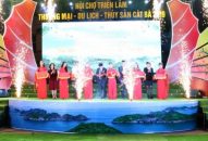 Lễ hội Làng cá Cát Bà: Khai mạc hội chợ triển lãm Thương mại-Du lịch-Thủy sản Cát Bà năm 2019