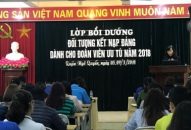 Quận đoàn Ngô Quyền:  771 đoàn viên ưu tú được kết nạp Đảng