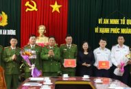 CATP khen thưởng CAH An Dương