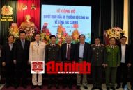 Đại tá Phạm Văn Long giữ chức Giám đốc Công an tỉnh Nam Định