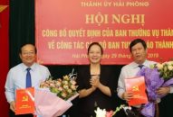 Công bố các Quyết định về công tác cán bộ Ban tuyên giáo Thành ủy