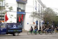 Đạp xe hưởng ứng Giờ Trái đất 2019