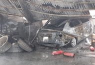 Cẩn thận với cháy nổ tại gara chữa ô tô