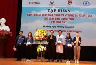 Tập huấn kiến thức an toàn giao thông, kỹ năng lái xe an toàn cho đoàn viên, thanh niên Trường Đại học Y Dược Hải Phòng