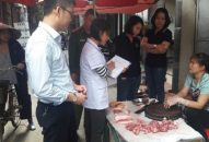 Phường Gia Viên (Ngô Quyền): Kiểm tra 11 cơ sở kinh doanh thịt lợn ở chợ Cấm