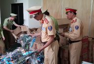 Xe tải chở hàng hoá Trung Quốc không hoá đơn chứng từ