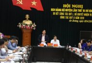 Huyện ủy An Dương: Tập trung lãnh đạo giải phóng mặt bằng, phòng chống dịch bệnh