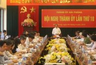 Hội nghị Thành ủy lần thứ 18:  Tập trung cao cho nhiệm vụ quý 2-2019