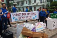 Đoàn Thanh niên Bệnh viện Hữu Nghị Việt Tiệp:	 Tổ chức nhiều hoạt động vì môi trường xanh