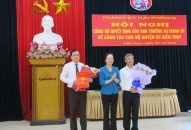 Đồng chí Nguyễn Văn Tuấn giữ chức vụ Phó Bí thư Huyện ủy Kiến Thụy