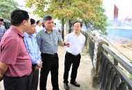 Kiểm tra công tác bảo đảm mỹ quan đô thị, trật tự đường hè một số tuyến đường trung tâm