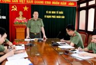 Công an thành phố: Giao ban công tác hậu cần, tài chính quý 1 năm 2019