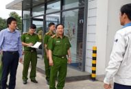 Kiểm tra công tác PCCC và CNCH tại khu công nghiệp Nomura