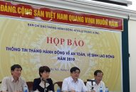 Năm 2018, gần 3.000 người chết và bị thương do tai nạn lao động