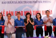 Bảo hiểm xã hội thành phố Hải Phòng: Bàn giao nhà tình nghĩa, nhà nhân ái