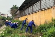 Phường Kênh Dương (Lê Chân):  Ra quân dọn vệ sinh làm đẹp tuyến mương An Kim Hải