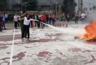 Tập huấn nghiệp vụ PCCC cho 40 cán bộ, nhân viên