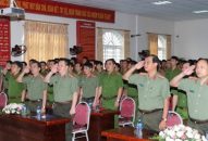 CATP khai mạc lớp tập huấn điều lệnh, huấn luyện võ thuật năm 2019