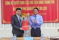 Đồng chí Trần Văn Ngọc giữ chức vụ Phó Giám đốc Sở Du lịch