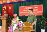 Công an thành phố: Khai giảng lớp bồi dưỡng nghiệp vụ lực lượng bảo vệ khóa VI 2019