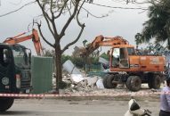 Cưỡng chế thu hồi đất phục vụ GPMB dự án Làng Việt kiều Anh