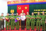 CATP khen thưởng Công an huyện Tiên Lãng