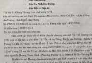 Đơn thư bạn đọc:  Về đơn kiến nghị của bà Giang Hương Lan tại xã An Đồng (An Dương)