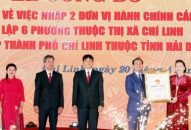 Công bố thành lập TP Chí Linh (Hải Dương)
