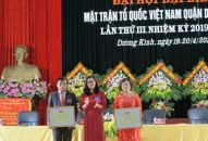 Mặt trận Tổ quốc quận Dương Kinh Hoàn thành vượt mức các chỉ tiêu