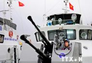 Cảnh sát biển Việt-Trung kiểm tra liên hợp nghề cá Vịnh Bắc Bộ