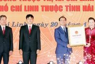 Công bố Nghị quyết thành lập thành phố Chí Linh