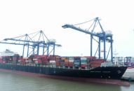 Cảng container Quốc tế Hải Phòng đón chuyến tàu đầu tiên trên hải trình xuyên Thái Bình Dương