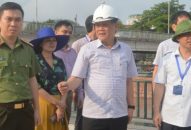 Cơ bản hoàn thành Dự án chỉnh trang sông Tam Bạc