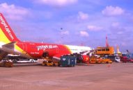 Tàu bay Vietjet bị bong ốp cánh sau khi hạ xuống sân bay Cát Bi