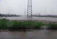 Giải quyết tình trạng ngập lụt tại Trạm điện 220KV Đình Vũ trước mùa mưa bão