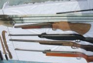 Công an các huyện vận động, thu hồi 307kg pháo