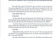 Chương trình hành động của Ban Thường vụ Thành ủy thực hiện Nghị quyết số 36 – NQ/TW
