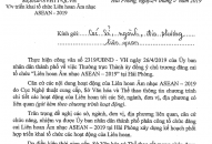 Sở Văn hóa và Thể thao triển khai tổ chức “Liên hoan Âm nhac ASEAN – 2019” tại Hải Phòng