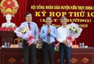 Đồng chí Nguyễn Văn Tuấn được bầu giữ chức Chủ tịch UBND huyện Kiến Thụy