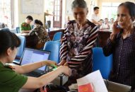 Cấp CCCD lưu động cho 165 lượt người tại xã Đại Hợp (Kiến Thụy)