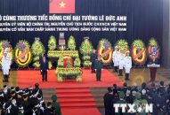 Tiễn biệt nguyên Chủ tịch nước, Đại tướng Lê Đức Anh