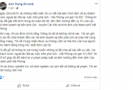 Chủ tài khoản facebook tung tin thất thiệt về đĩa lạc giá 10 USD trên phà Gót đã thừa nhận sai phạm và chủ động đính chính thông tin