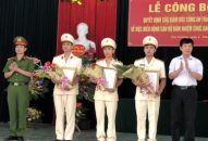 Điều động cán bộ đảm nhiệm chức danh Công an xã Tam Cường (Vĩnh Bảo)