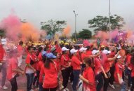 Hơn 5.000 CNLĐ Hải Phòng tham gia “Đường đua sắc màu”