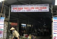 Huyện An Dương mở các quầy bán thịt lợn an toàn tại 7 chợ
