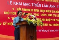 Khai mạc triển lãm kỷ niệm 64 năm Ngày giải phóng Hải Phòng và Lễ hội Hoa Phượng Đỏ