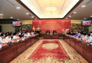 Lãnh đạo thành phố làm việc với Đoàn công tác của Bộ Công Thương