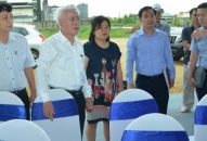 Sẵn sàng cho Lễ khởi công Nhà máy chế biến rau củ quả Haphofood tại huyện Tiên Lãng